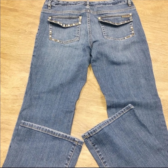 Michael Kors size 4 wide legs jeans - Picture 5 of 6